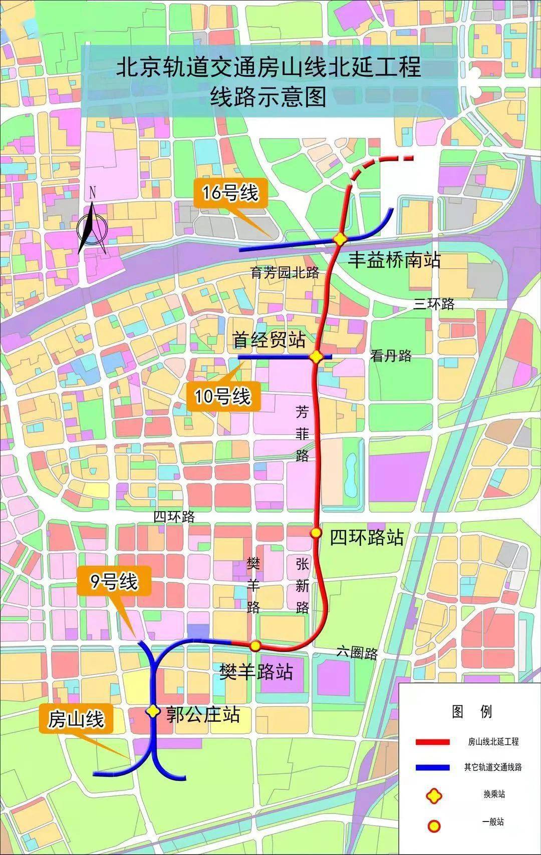 北京地铁燕房线线路图图片