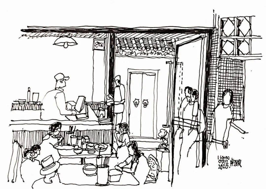 速写南头古城不一样的风情画一样的烟火气