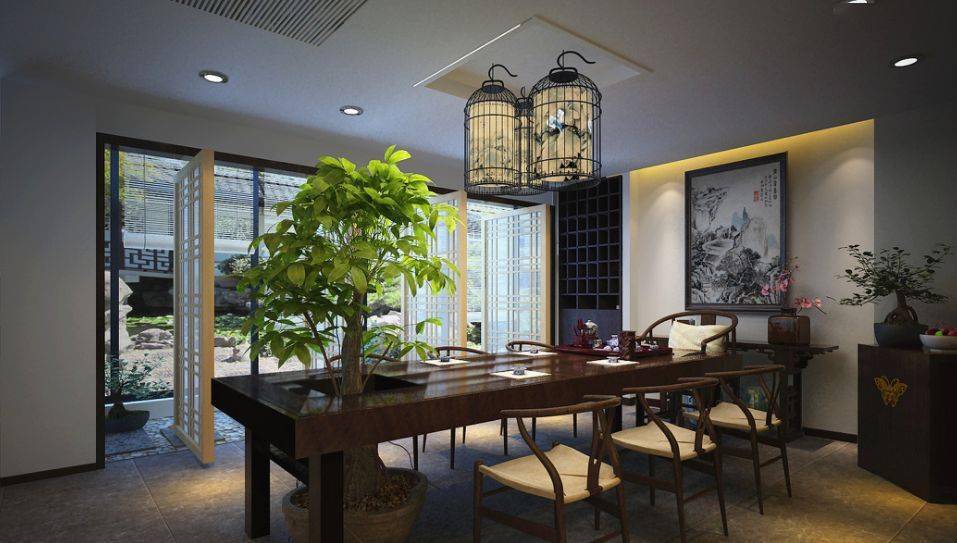 100间中式禅意茶室案例