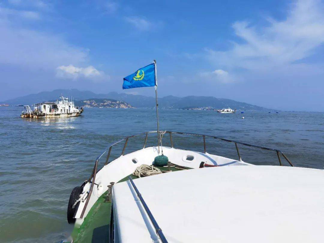 海上亮剑 宁德海事局联合多部门开展三都澳军事航道,水鼓设施周边违规