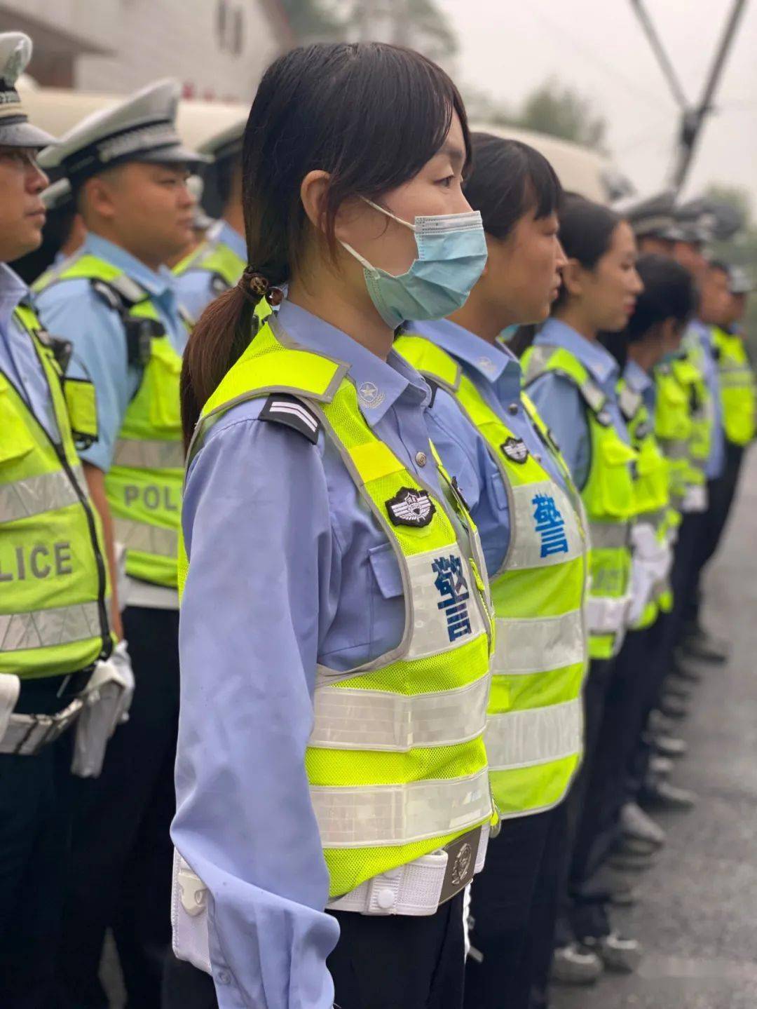 赞皇交警大队圆满完成旅发大会交通安保任务