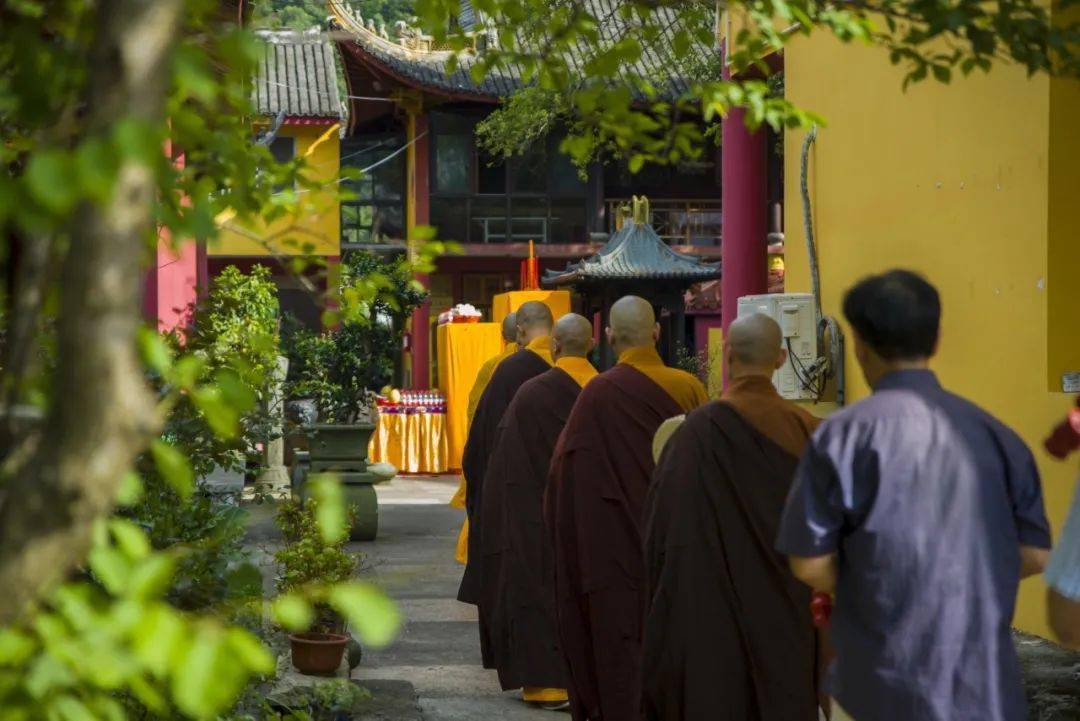 少林寺下院——浙江台州妙严禅寺七天地藏法会圆满
