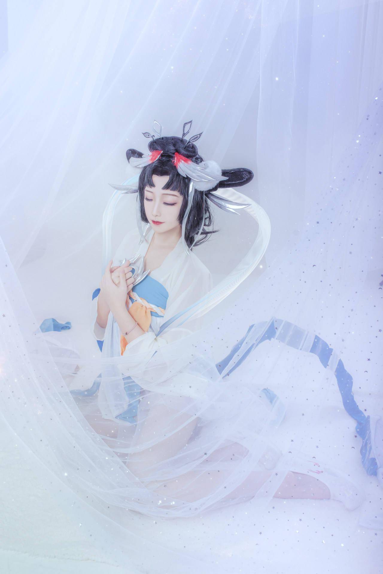 《王者荣耀》嫦娥如梦令cosplay