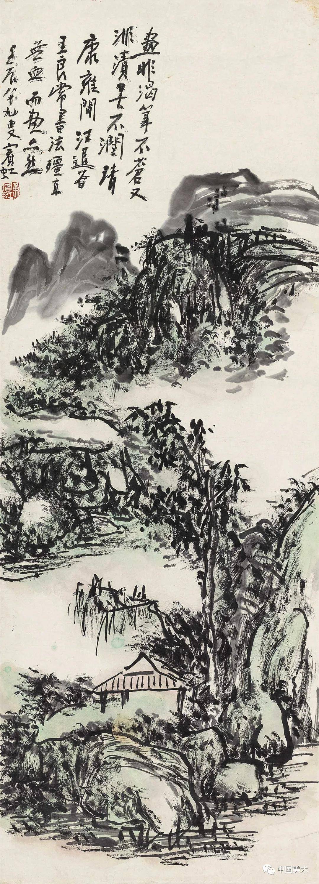 黄宾虹的山水画因何有人痛贬有人狂捧