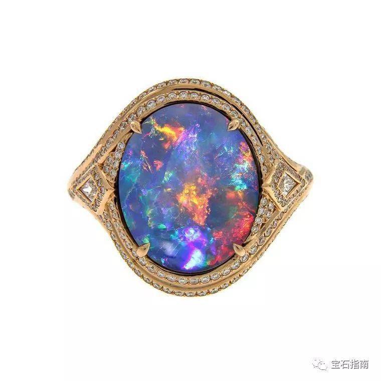 科普宝石界的神秘变色龙欧泊opal