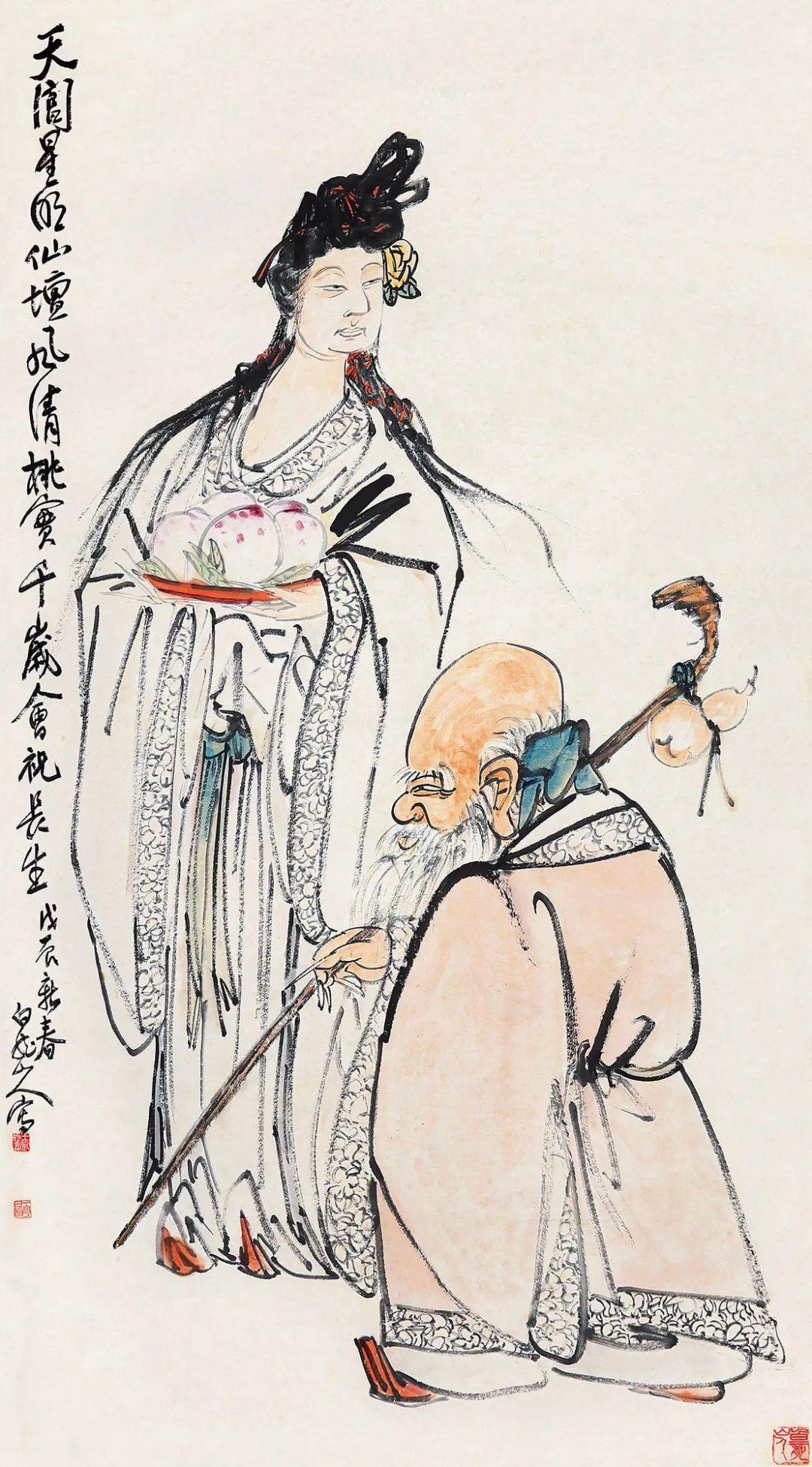 敬华春拍丨"以形写神"的人物画