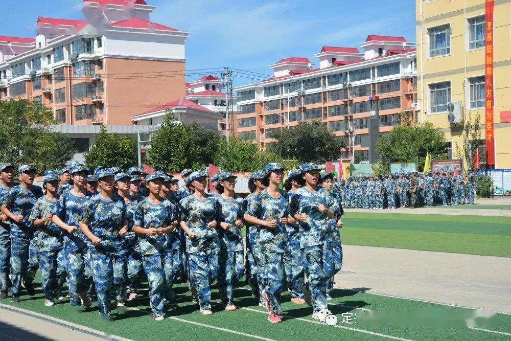 定兴三中实验军训纪实六:坚韧篇