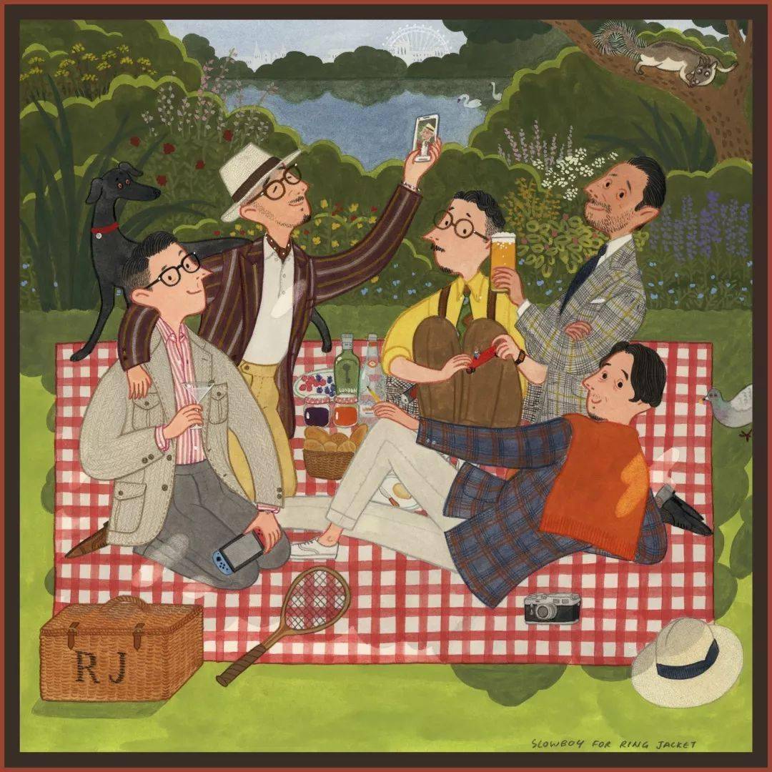 时装插画师slowboy和bertomartínez两种不同风格的碰撞