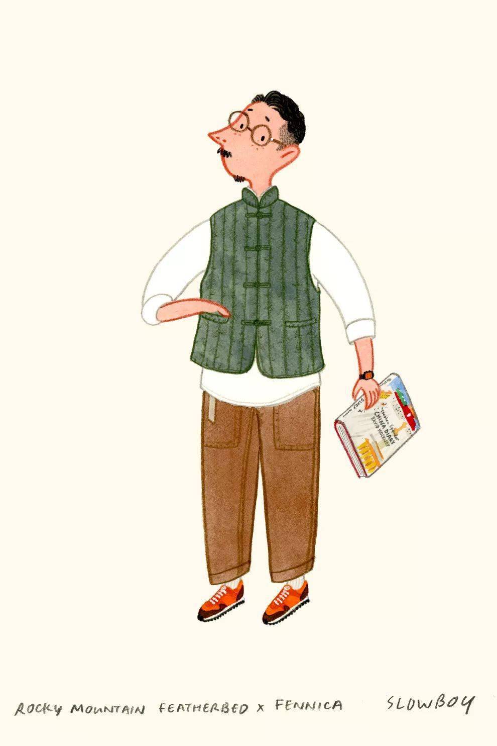 时装插画师slowboy和bertomartínez两种不同风格的碰撞