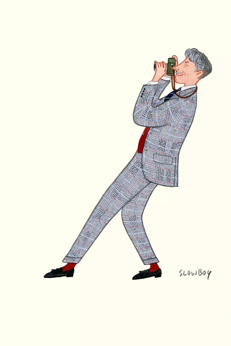 时装插画师slowboy和bertomartínez两种不同风格的碰撞