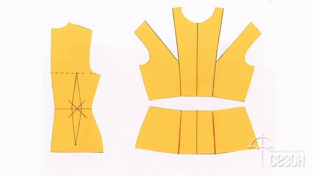 【制版】秋季时尚上衣的制版步骤