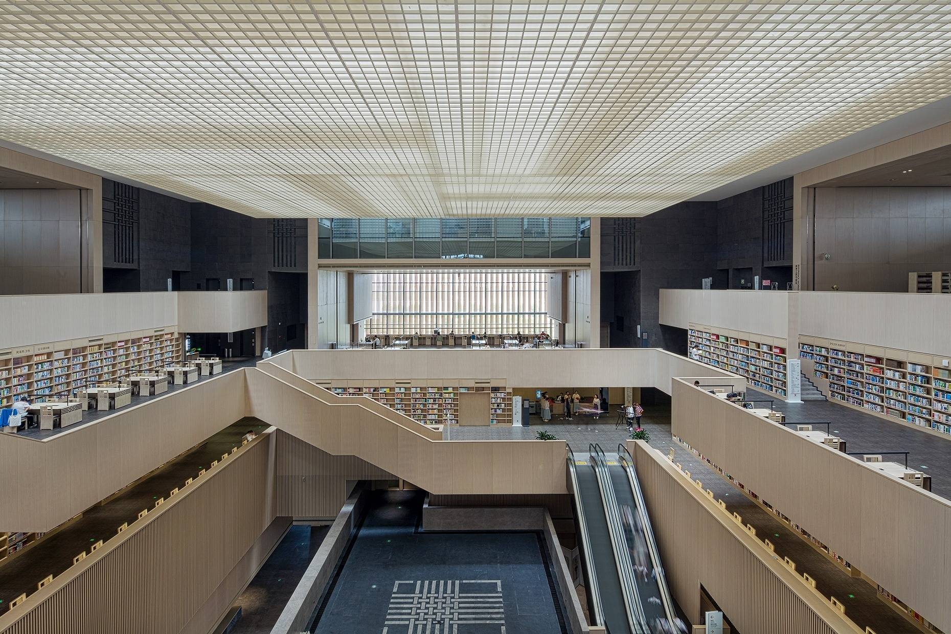 金螳螂作品济宁市图书馆