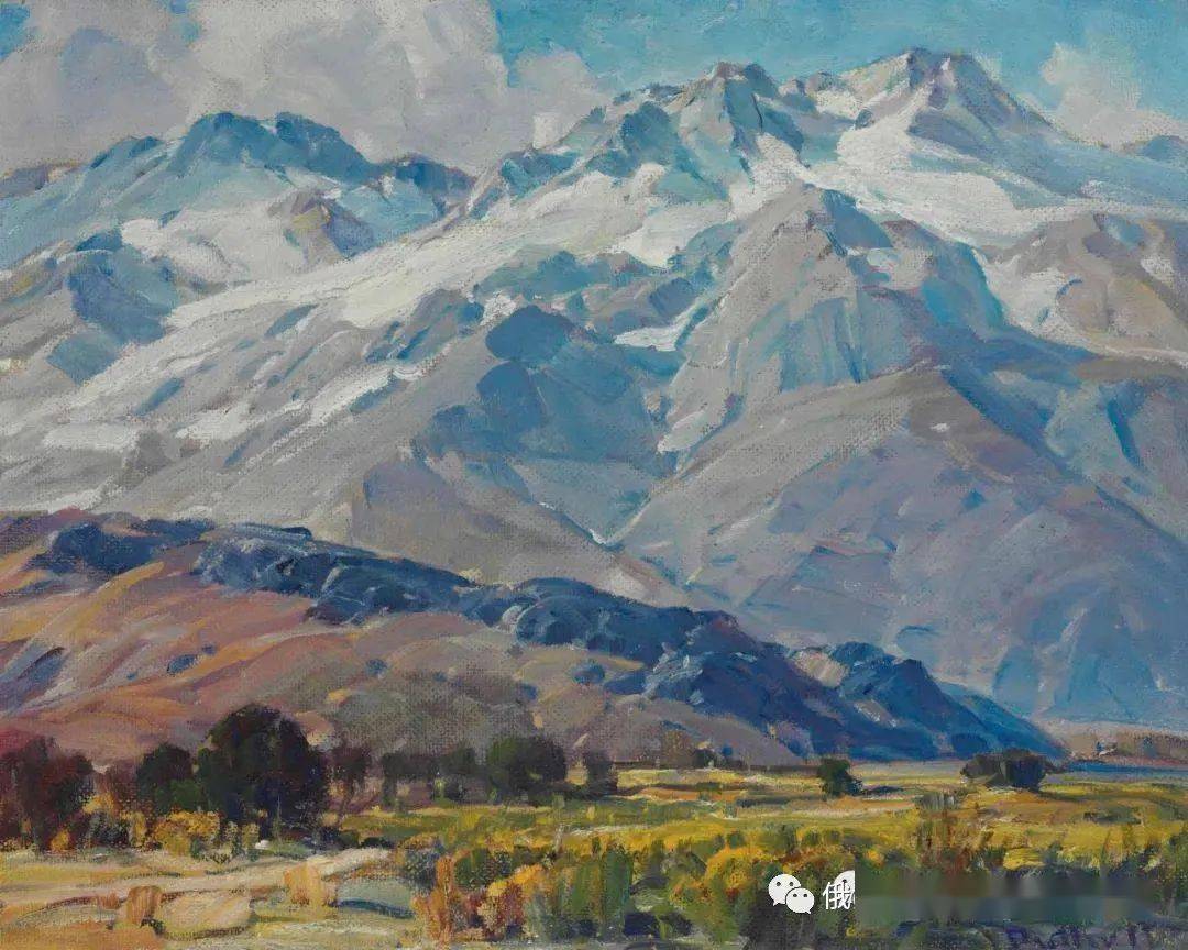 美国画家hanson·duvall·puthuff风景油画作品赏析