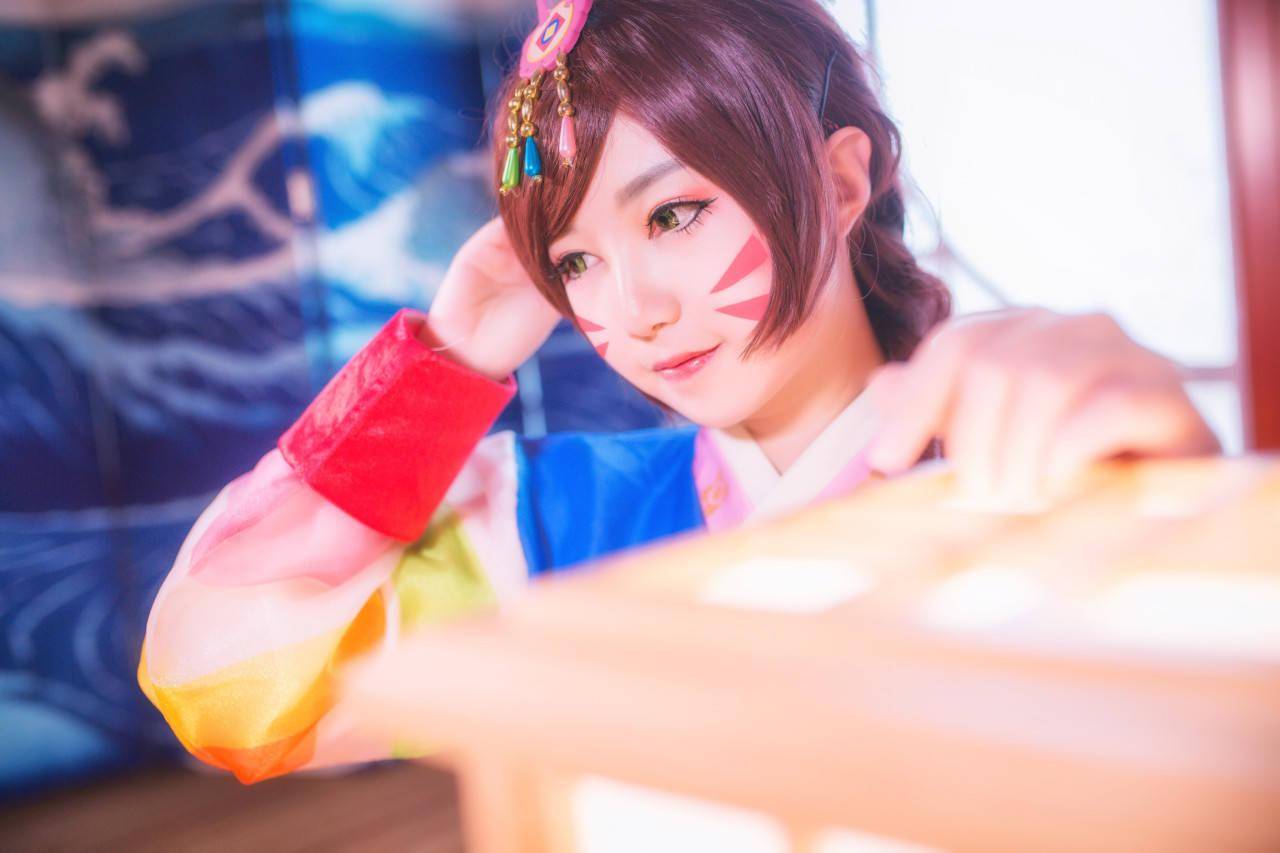 守望先锋 dva 宋哈娜 cosplay