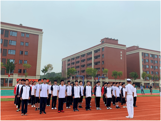 华一光谷2020级高一新生军训开营啦