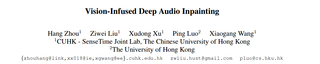 on|探索计算机视觉与音频的交叉：基于视觉的音乐相关研究Review