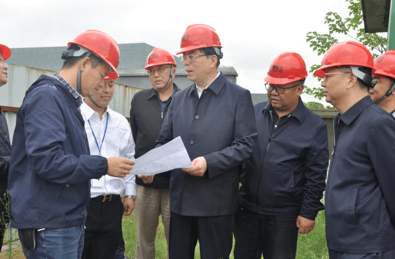 陈世超一行先后深入润禾新材料,美宝粘胶,东恒有机硅,润中有机硅,金