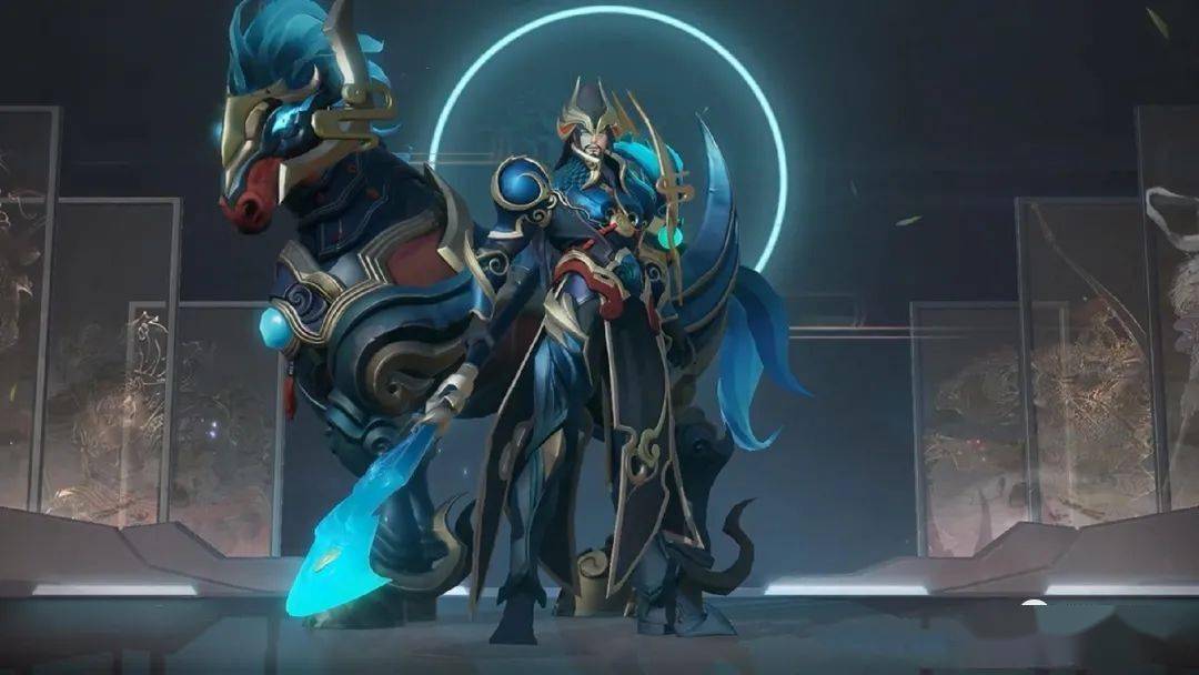 1300关羽武圣30号登场,模型特效展示_皮肤