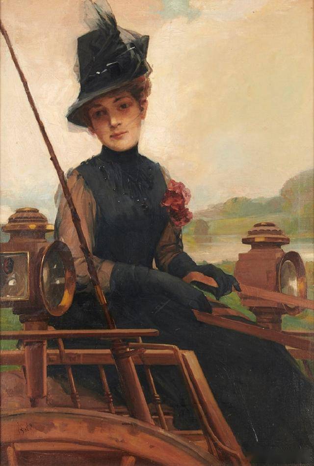 意大利画家giovanniboldini油画作品欣赏