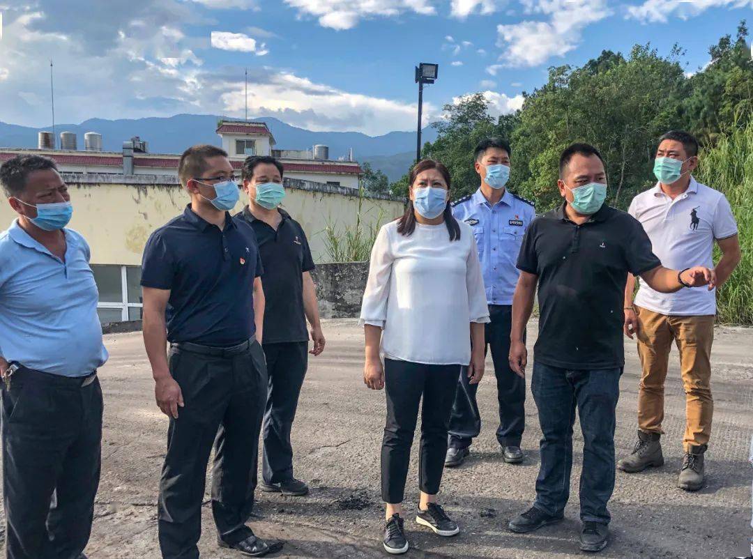 龚翠莲带队开展中秋国庆节前安全生产大检查