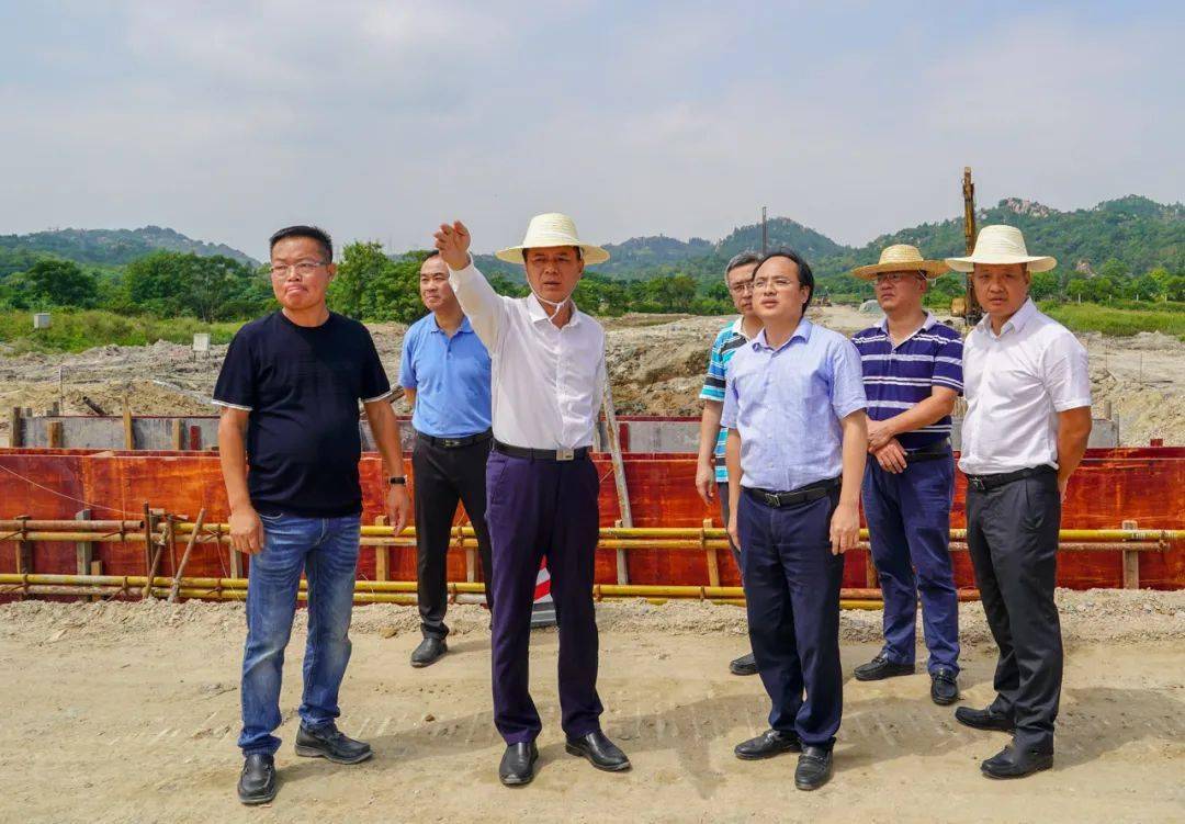 保质保量按时完成区领导检查督导重点项目建设