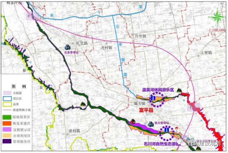 因此,針對富平站位的優化調整更能體現國家4部委《關於推進高鐵站周邊