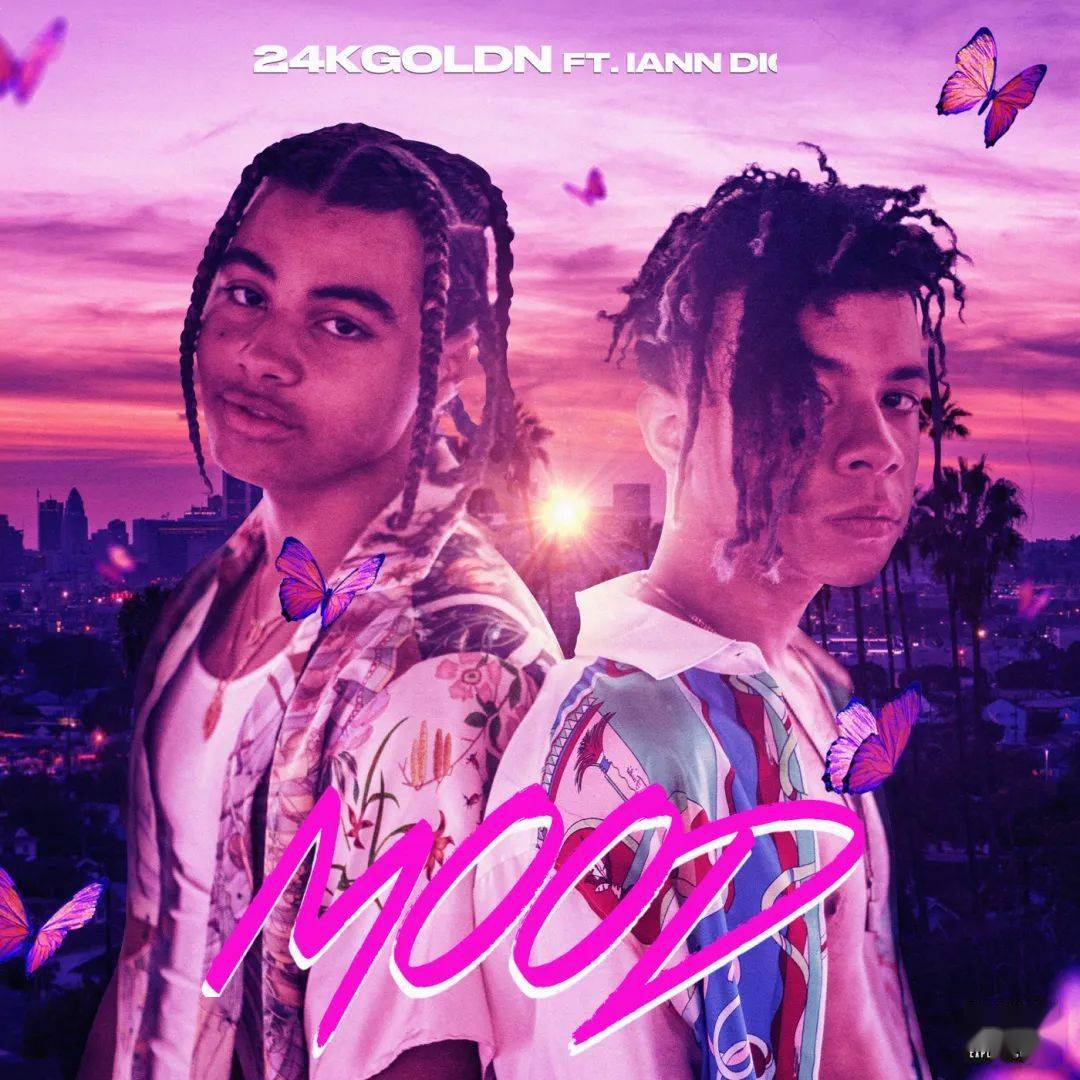 24kgoldn預備全球熱單mood九國置頂世界各國冠軍單曲