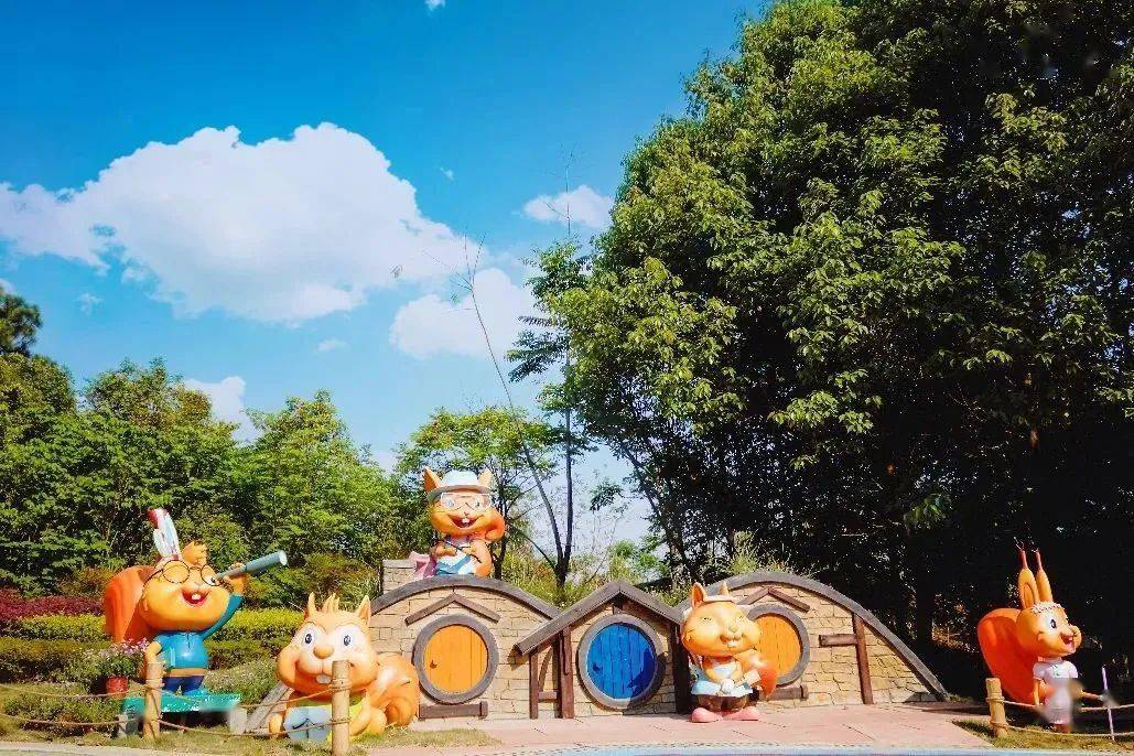 一票玩两园国庆遛娃打卡郑州松鼠部落