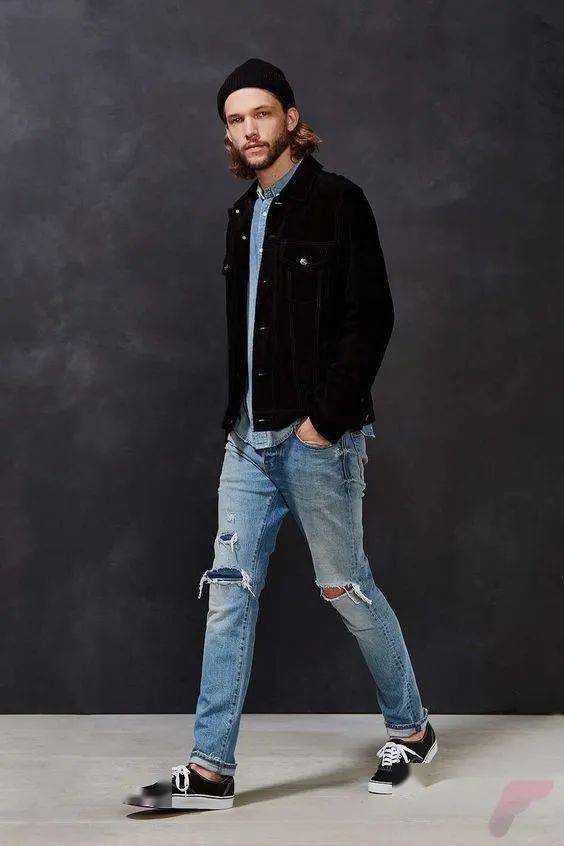 vans 牛仔裤,让时髦变得更简单,这样穿魅力十足