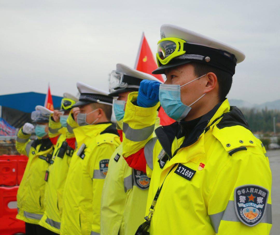 2020年疫情期间,省高警局岳阳支队在省公安厅交警总队,高警局党委的
