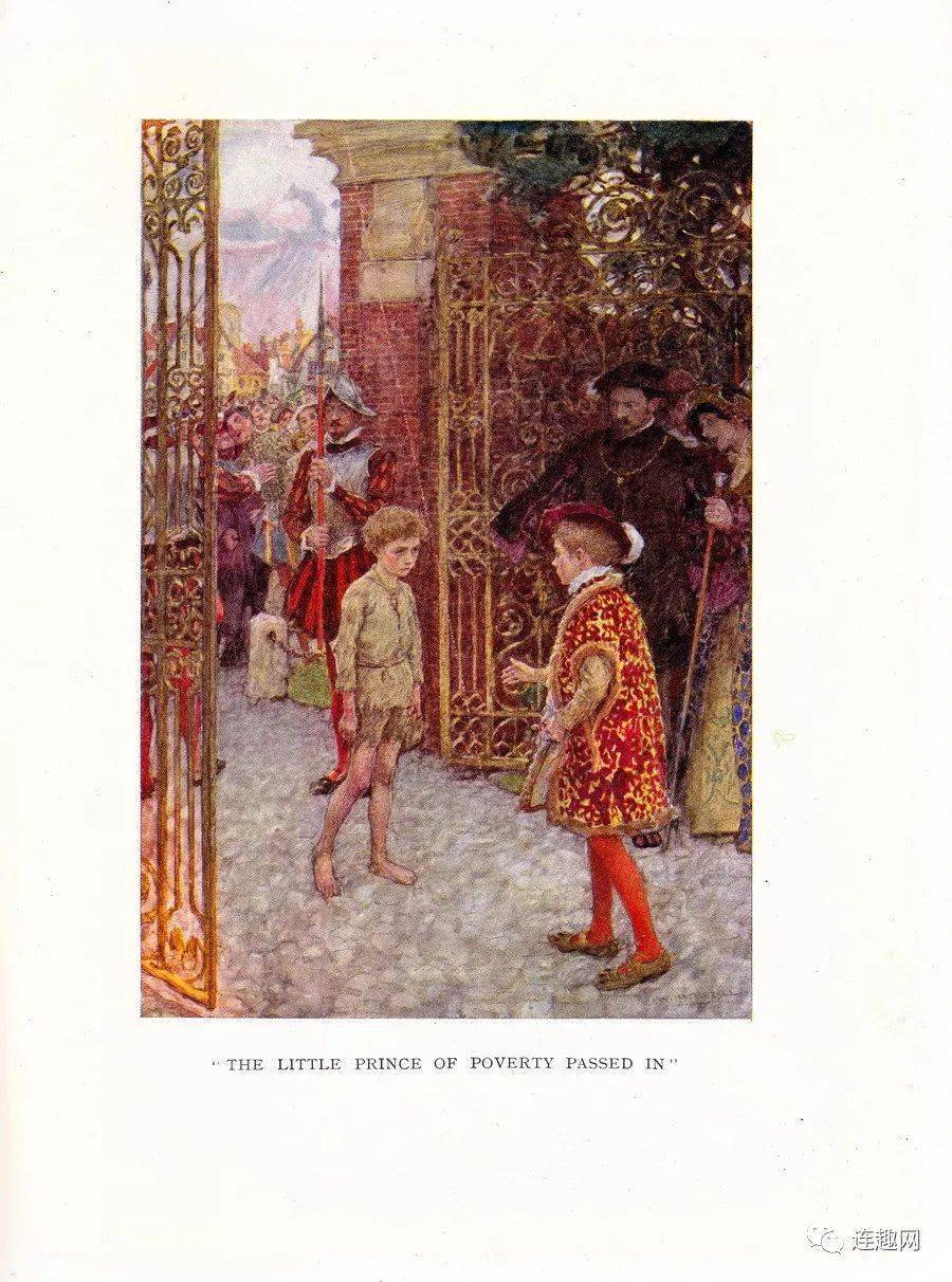 《王子与贫儿》小说和连环画欣赏_插图本