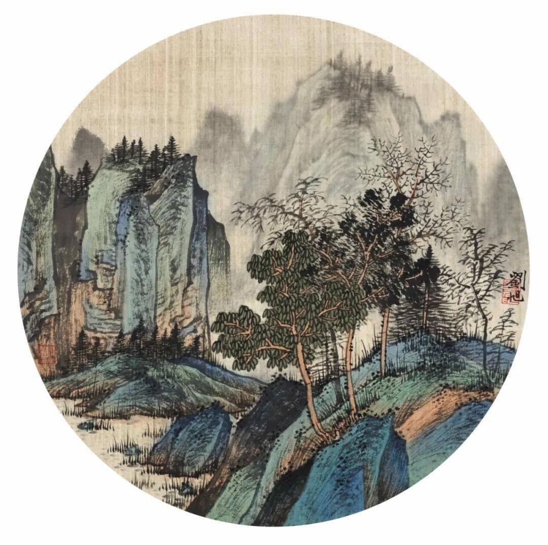 拍卖预展翠壑云烟刘旭山水画艺术专场