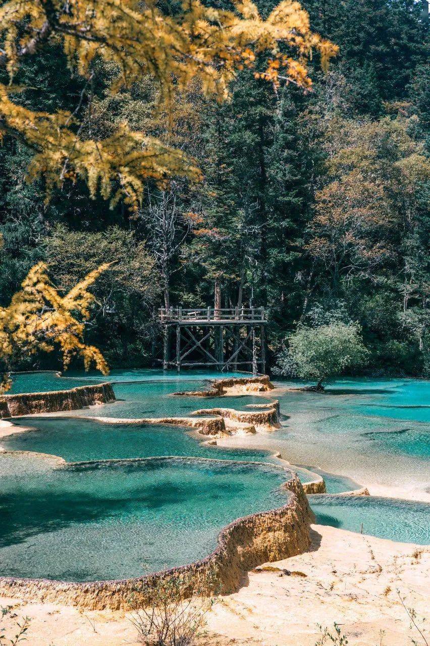 神舟游九寨之秋绝色无双品人间天堂般的珍稀景色