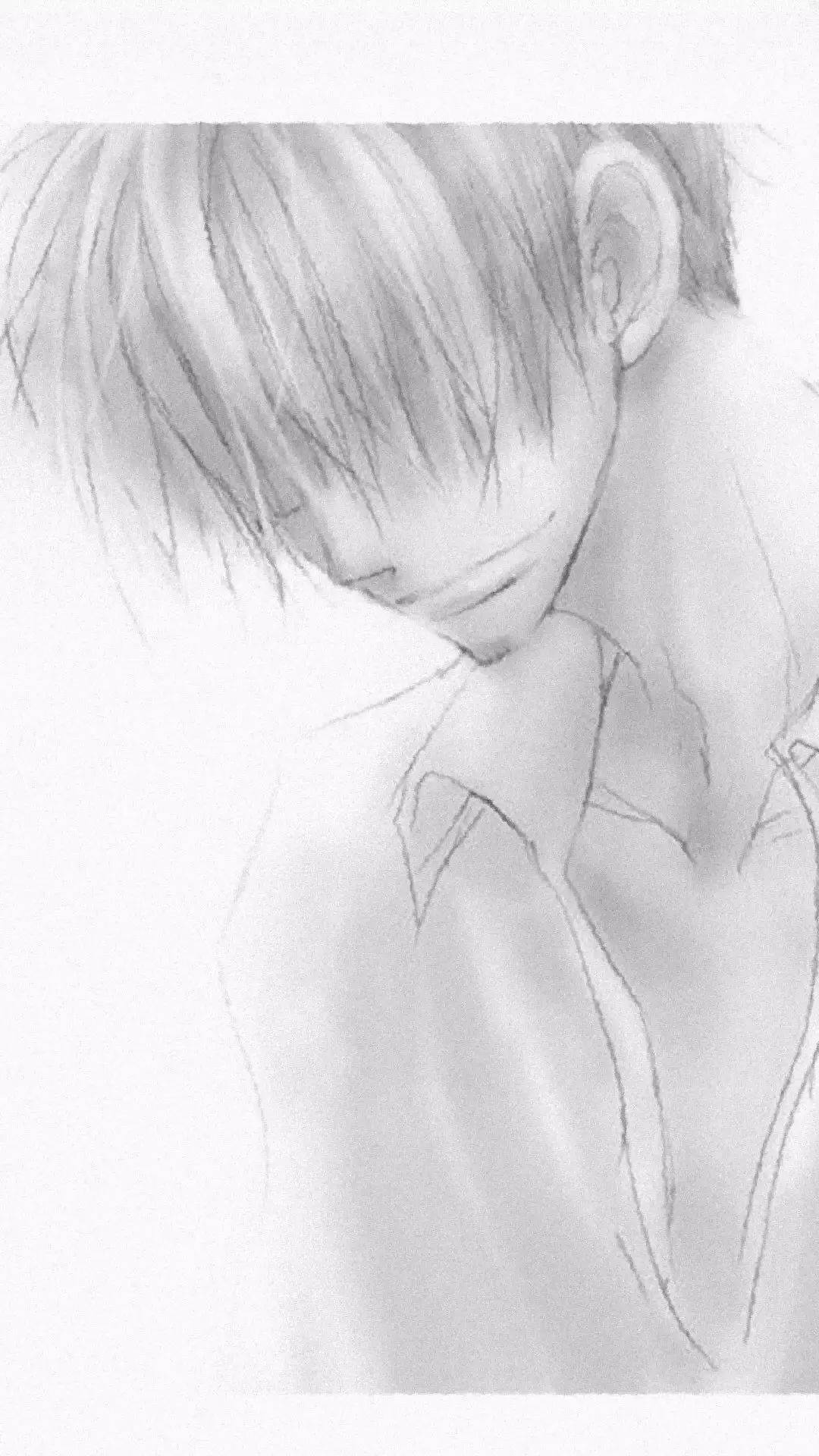 壁纸海贼王山治黑白简约风