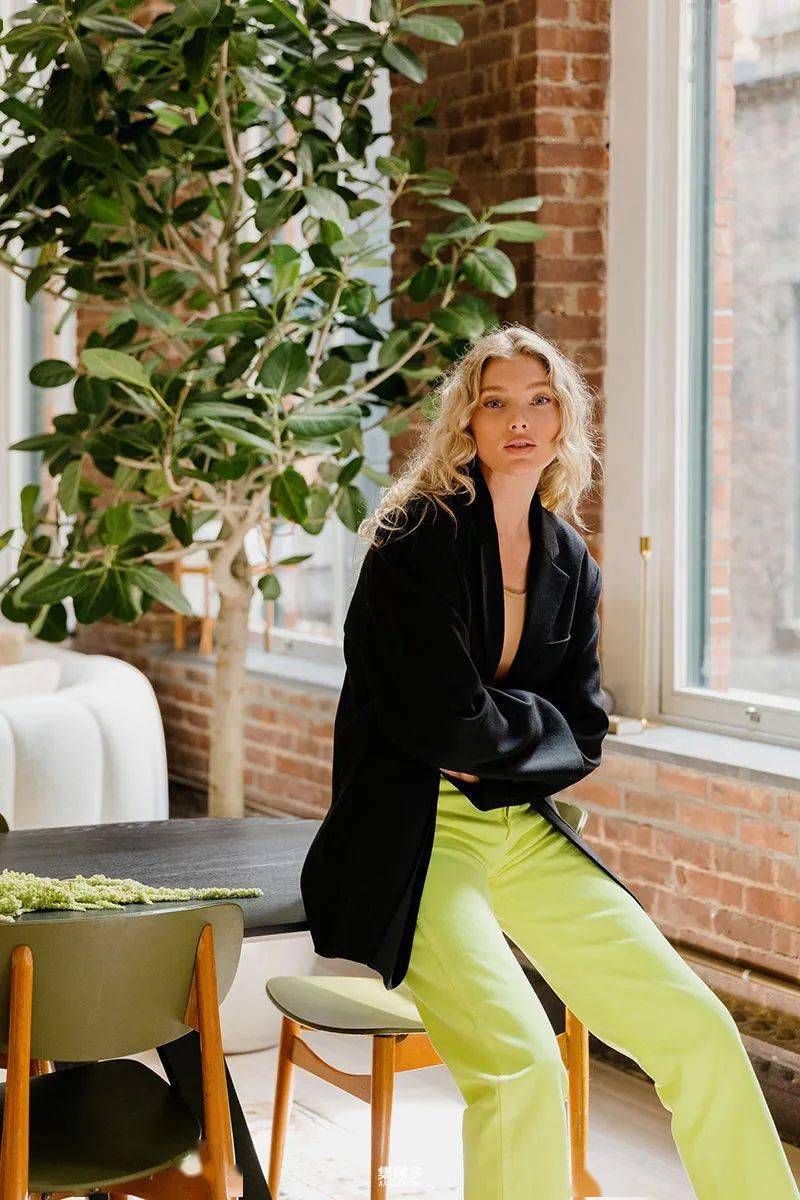 维秘超模elsahosk亲手为自己打造宽敞明亮的纽约阁楼