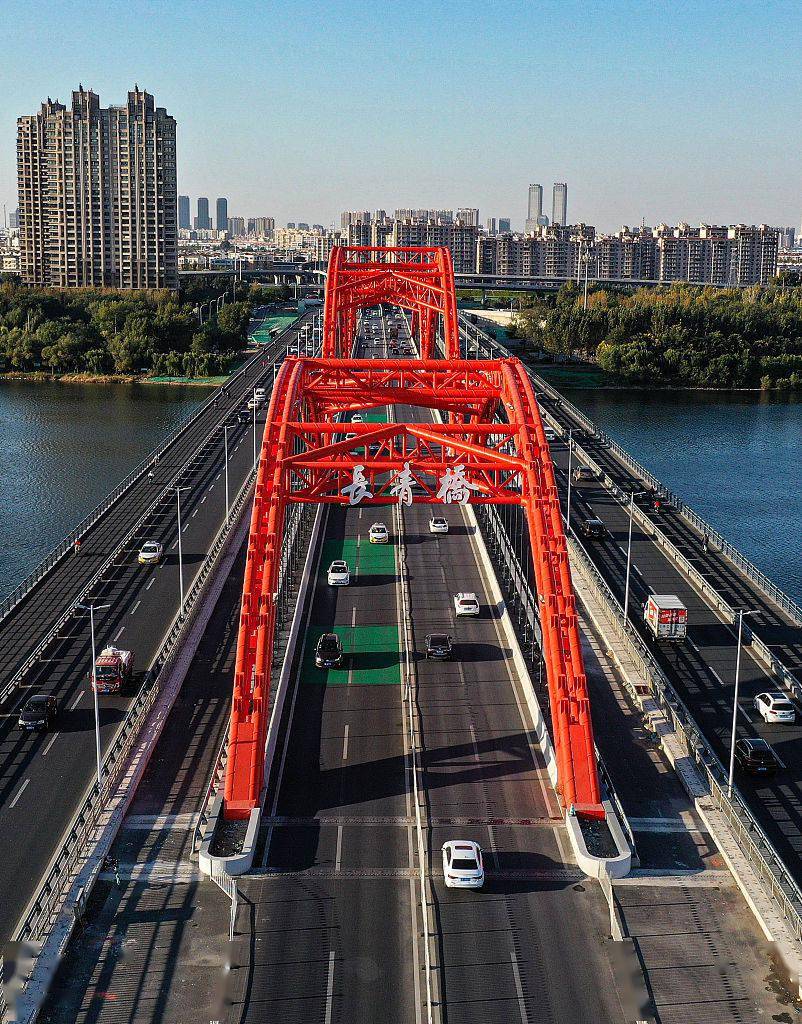 辽宁沈阳:改造后的长青桥焕然一新