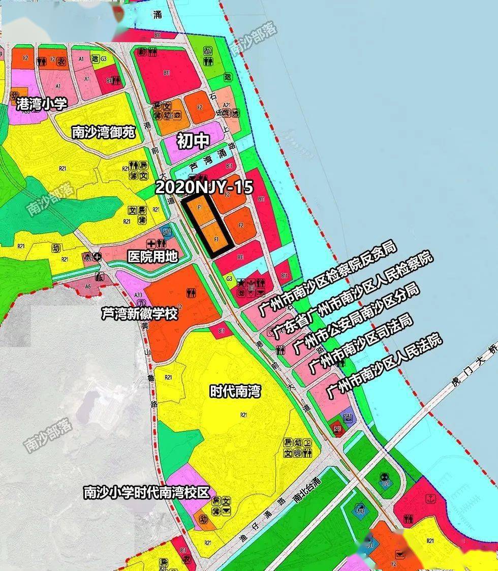 南沙湾用地规划图片