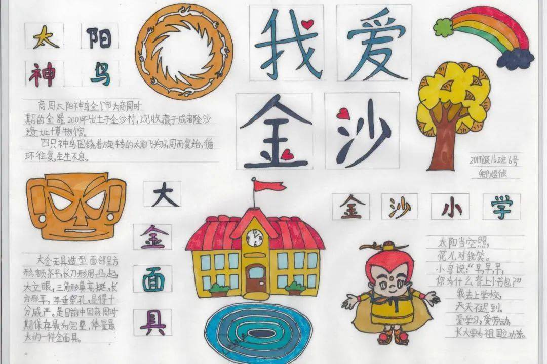 "fun"眼世界,"造梦"金沙 | 金沙小学"梦想课堂"手抄报锦集