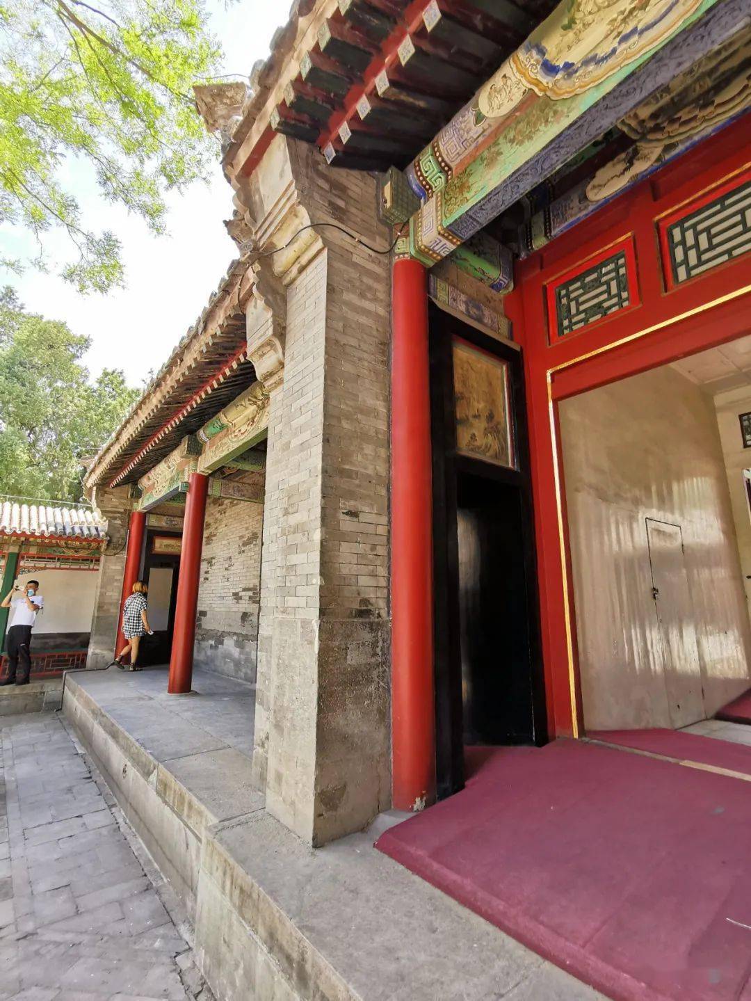微观古建—北京地区古建筑的廊门筒子的几种构造做法_廊子