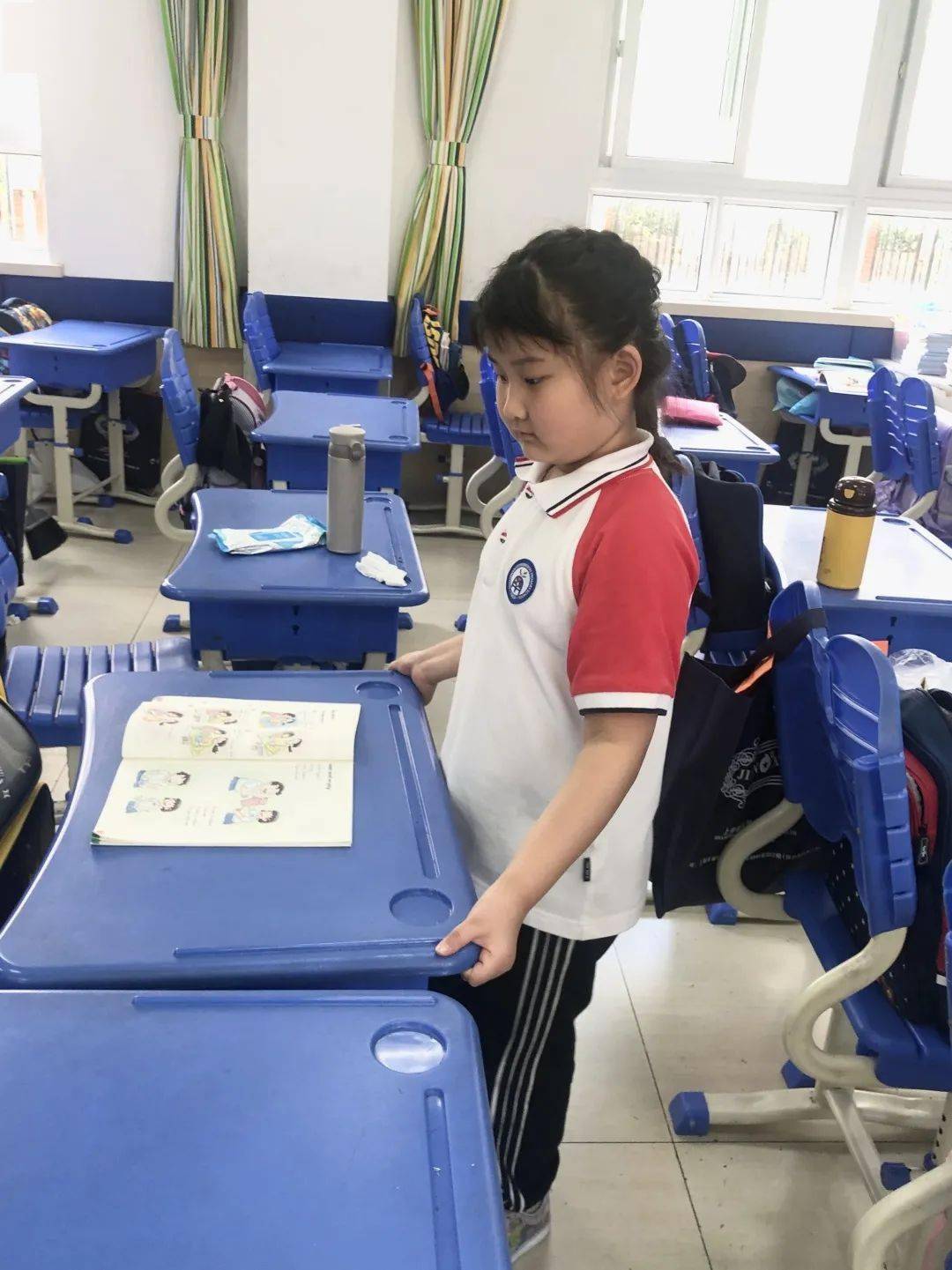 打卡小学生的一天——上南实验小学一年级校园开放日展示活动(一6班