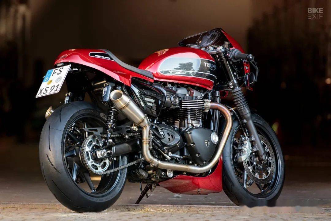 凯旋1200speedtwin改装欣赏