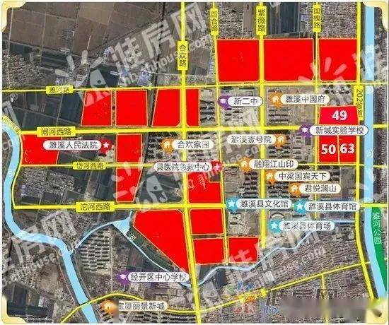 89㎡)◆土地用途:城镇住宅用地◆土地位置:濉溪县202省道西,闸河西路