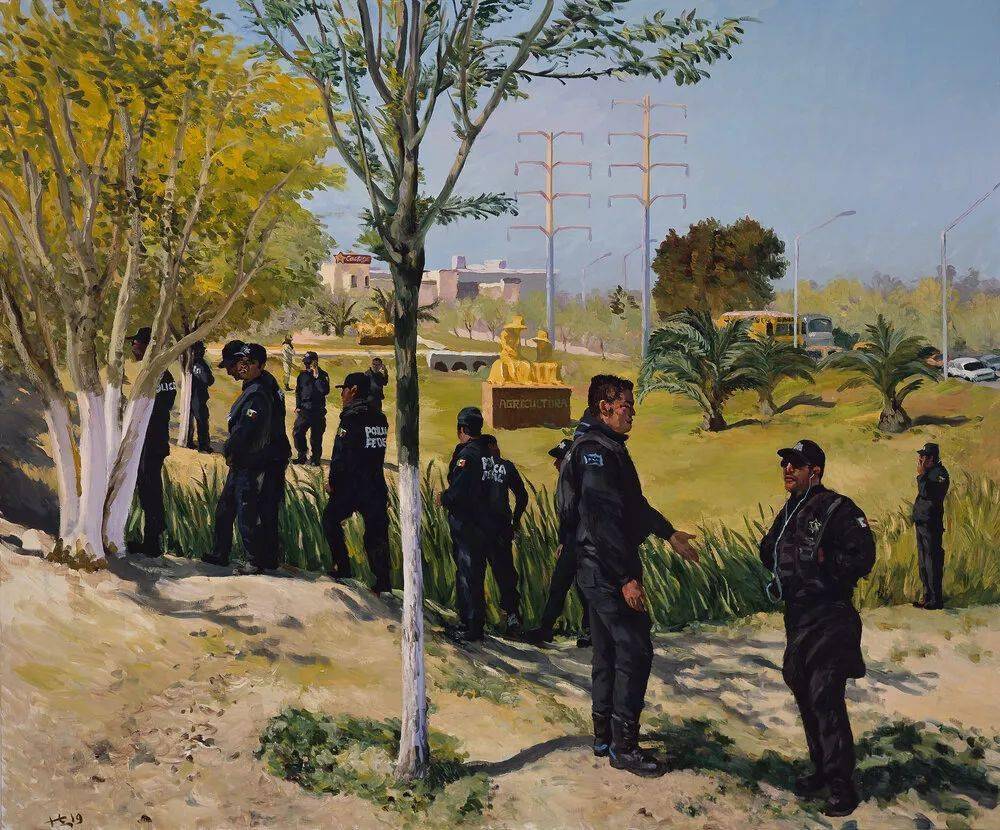 中央美术学院油画系教授刘小东