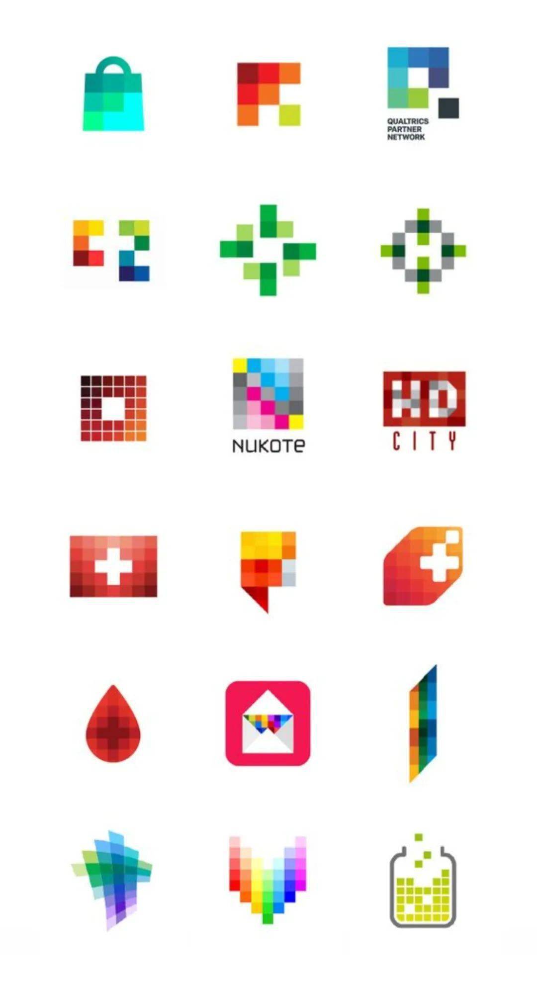 干货,3大技巧玩转像素风logo!