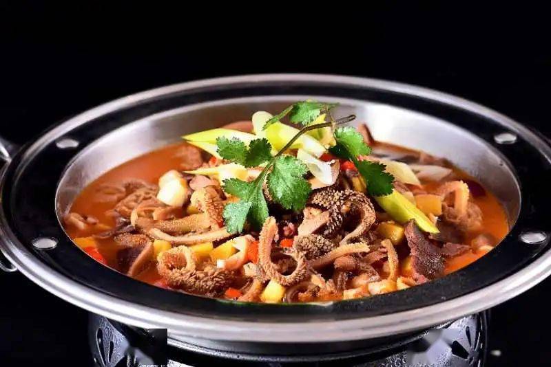 干锅羊杂虎皮尖椒扣肉图片展示仅为部分菜品10月23日周五晚 株洲线下"