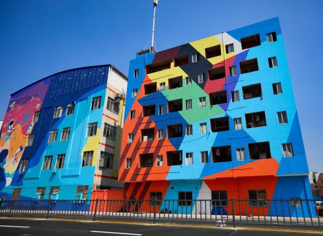 好色攻略8000㎡彩虹墙变网红打卡点大片随手拍