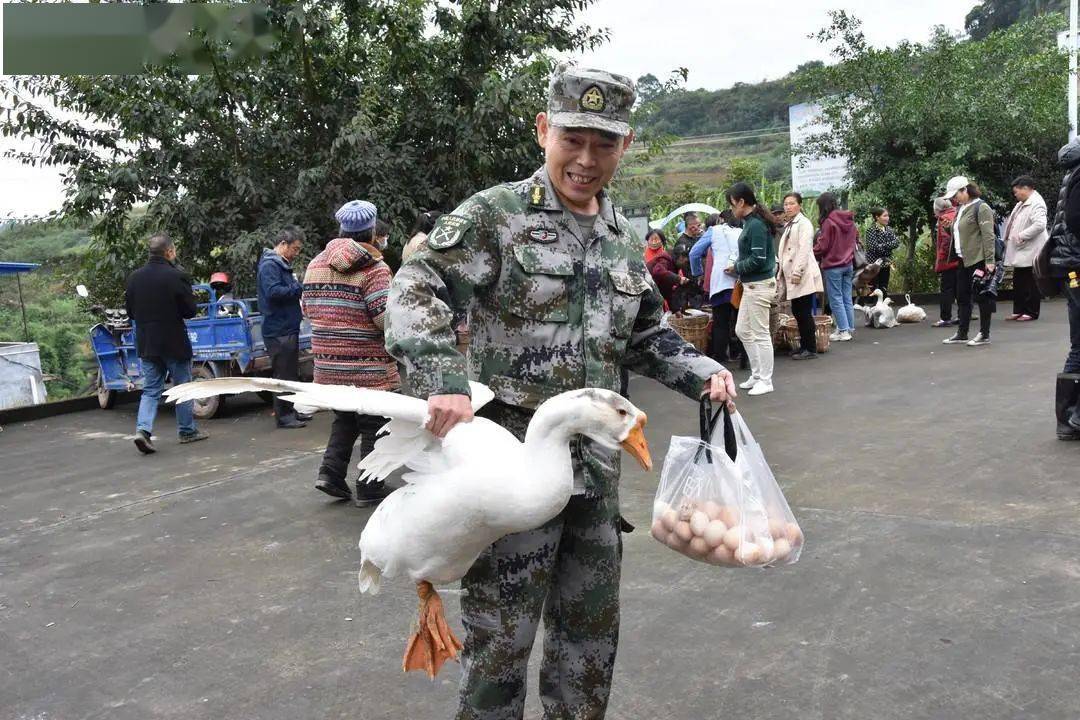 赶场啰!鸡鸭鹅都抢完了,今天荣县武官村集市来了一群特殊的老乡