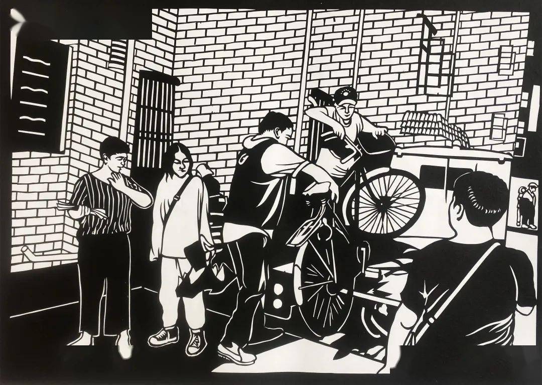 新时代文明实践当社会治理遇上非遗刻纸如此细腻绝了