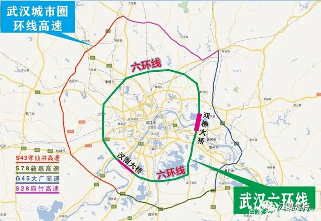 孝感,汉川,嘉鱼等地方,进一步强化了武汉城市圈内的交通联系,促进了