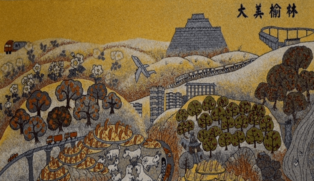 县级非遗米贴画成为米脂婆姨的致富新路径